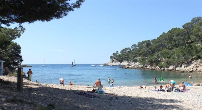 Apartament Daniel Saint-Cyr-sur-Mer Zewnętrze zdjęcie